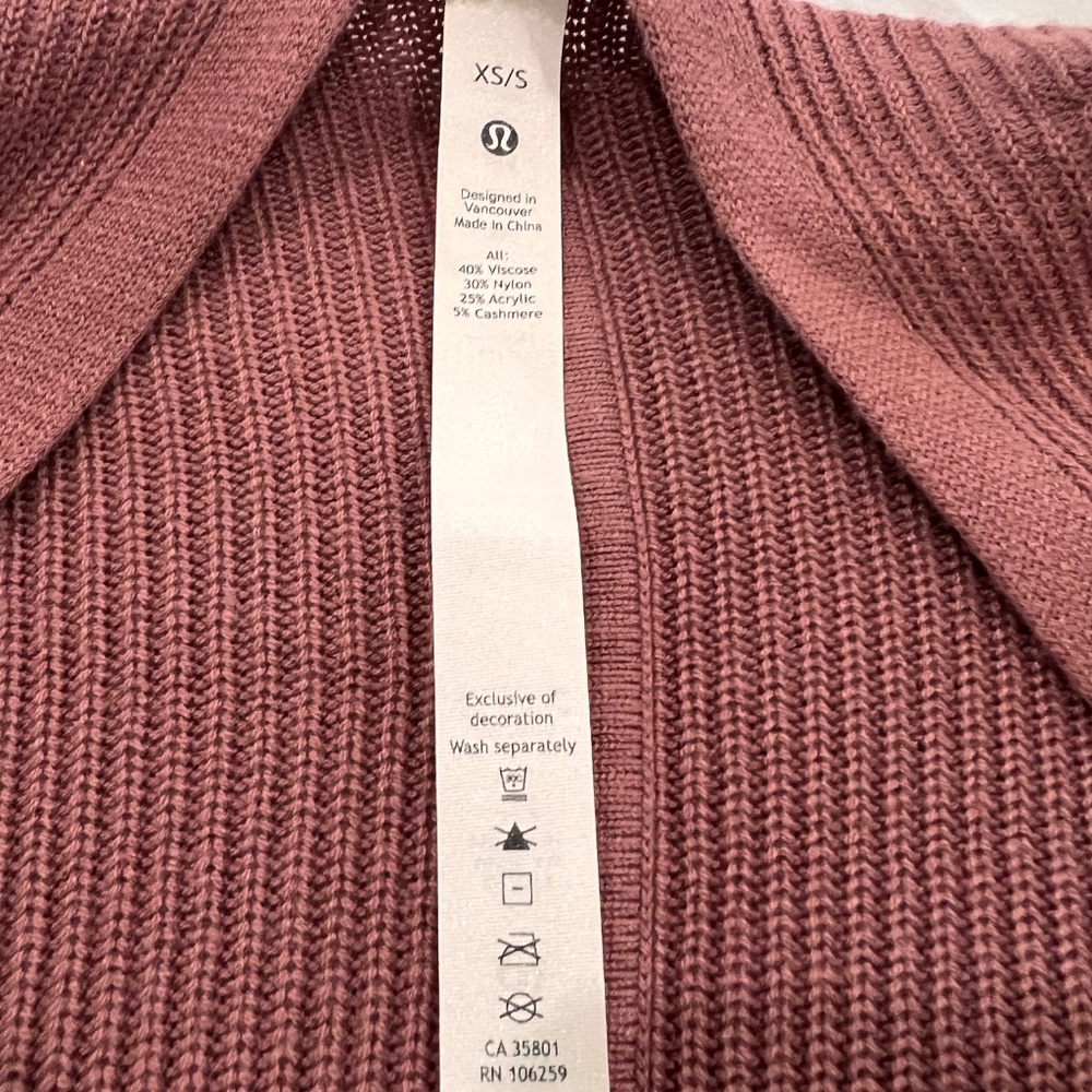 Lululemon Cardigan - Picture 2 of 2